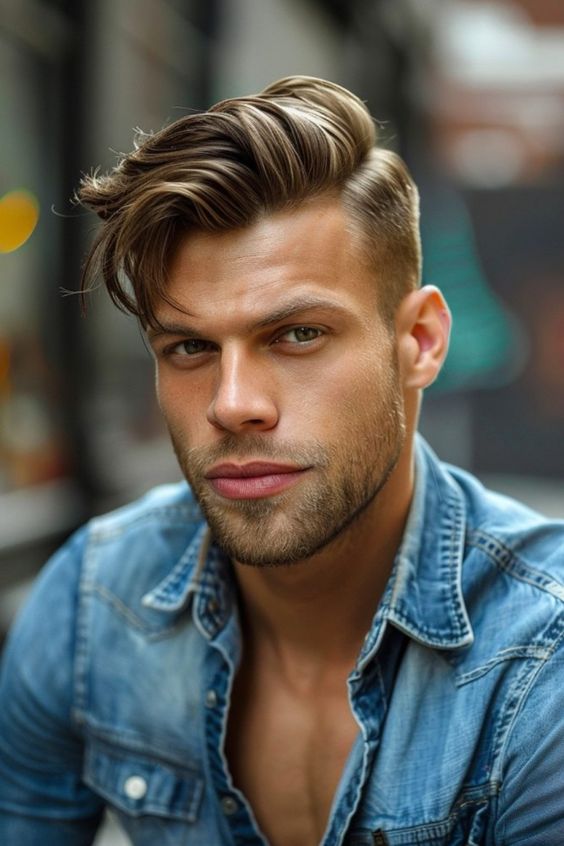 Slicked Back Undercut
