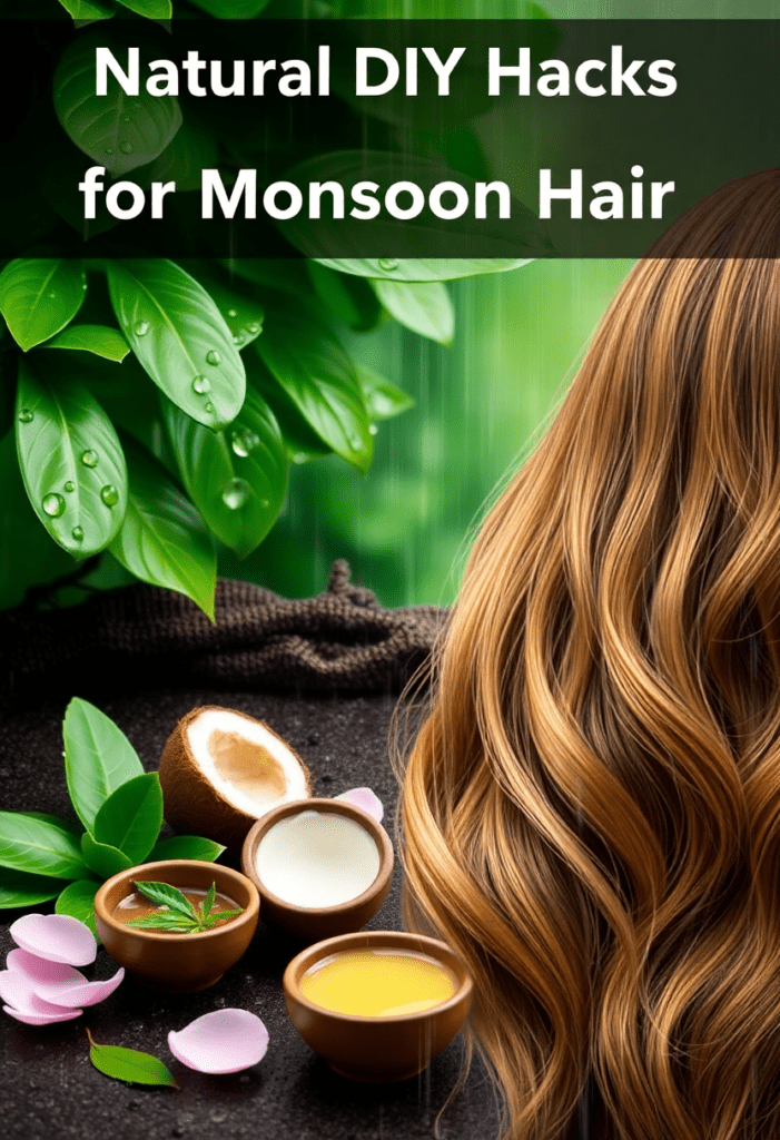 Natural DIY Hacks for Monsoon Hair