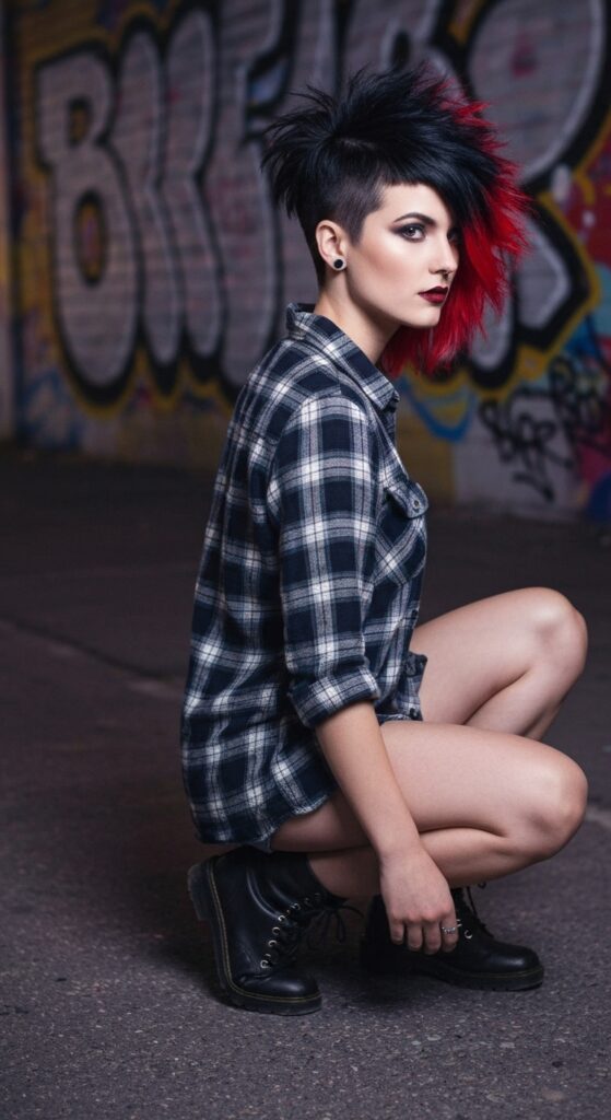 Pixie Mullet Hybrid