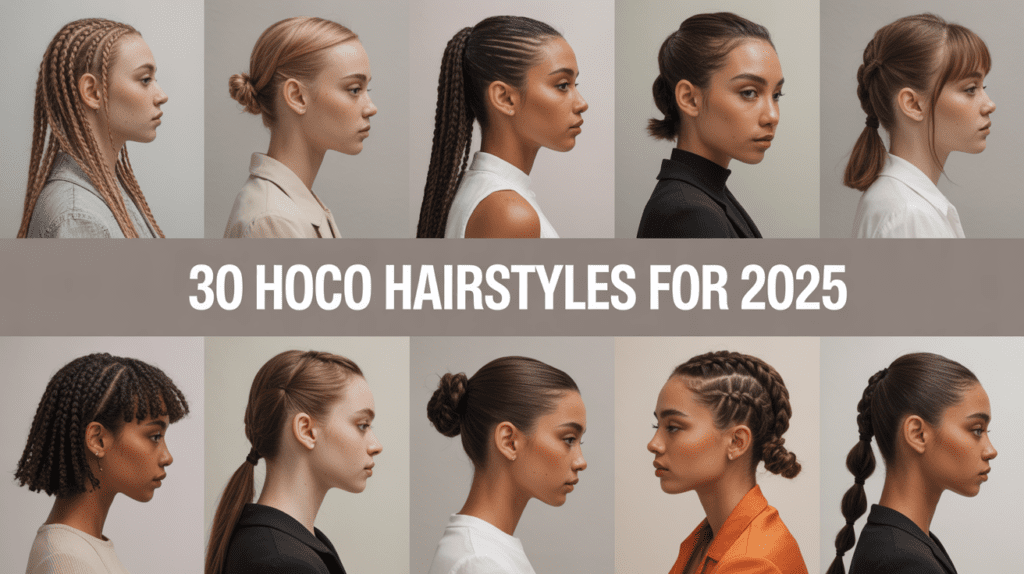 30 HOCO Hairstyles for 2025