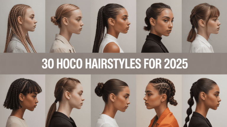 30 HOCO Hairstyles for 2025