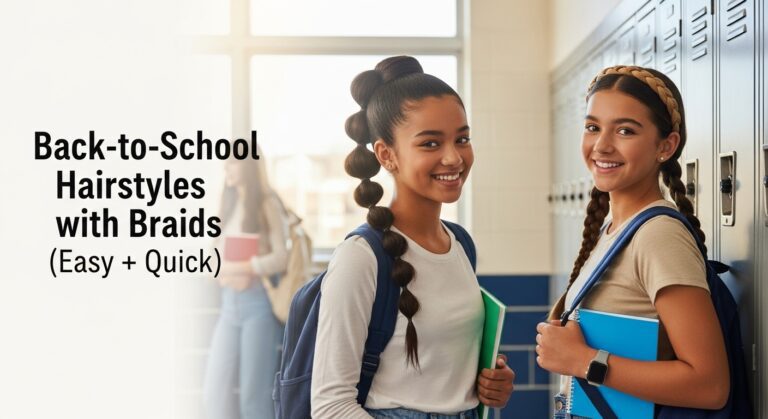 Back-to-School Hairstyles with Braids
