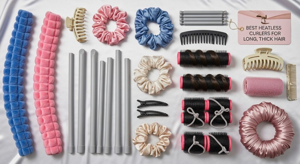 Best Heatless Curlers for Long, Thick Hair