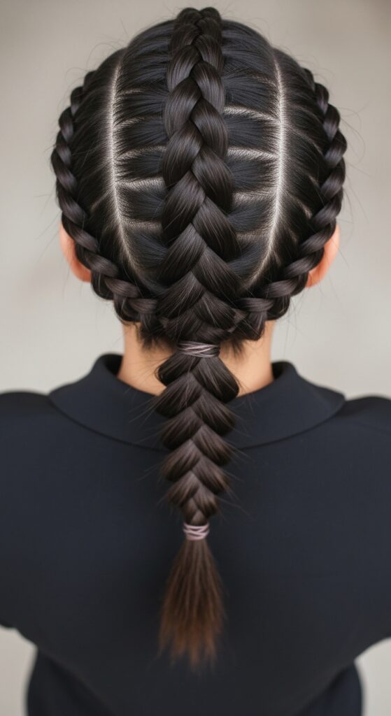 Dutch-Braid Pony