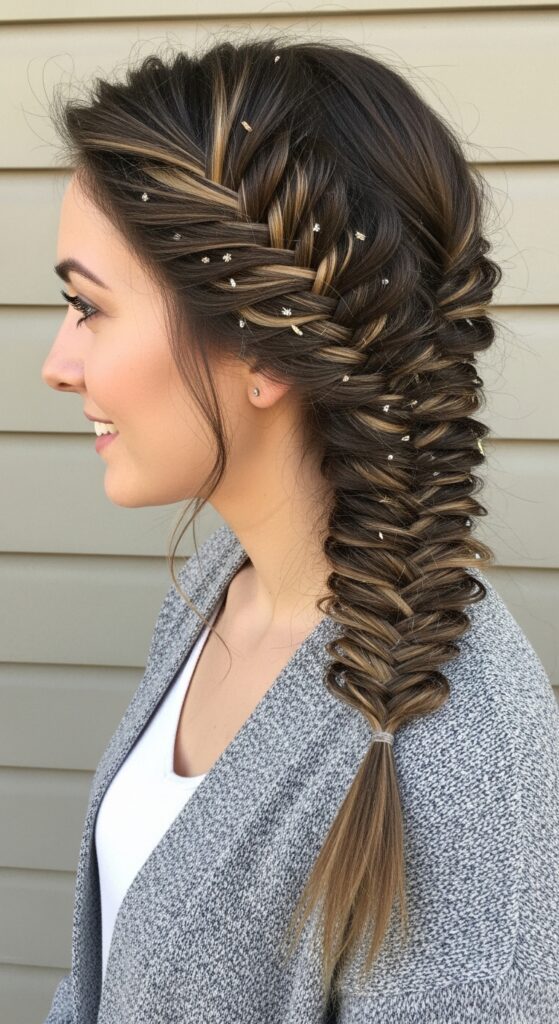 Fishtail Side Braid