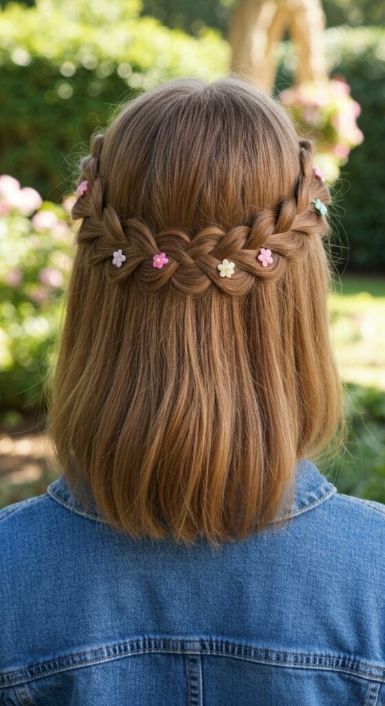 French Braid Crown