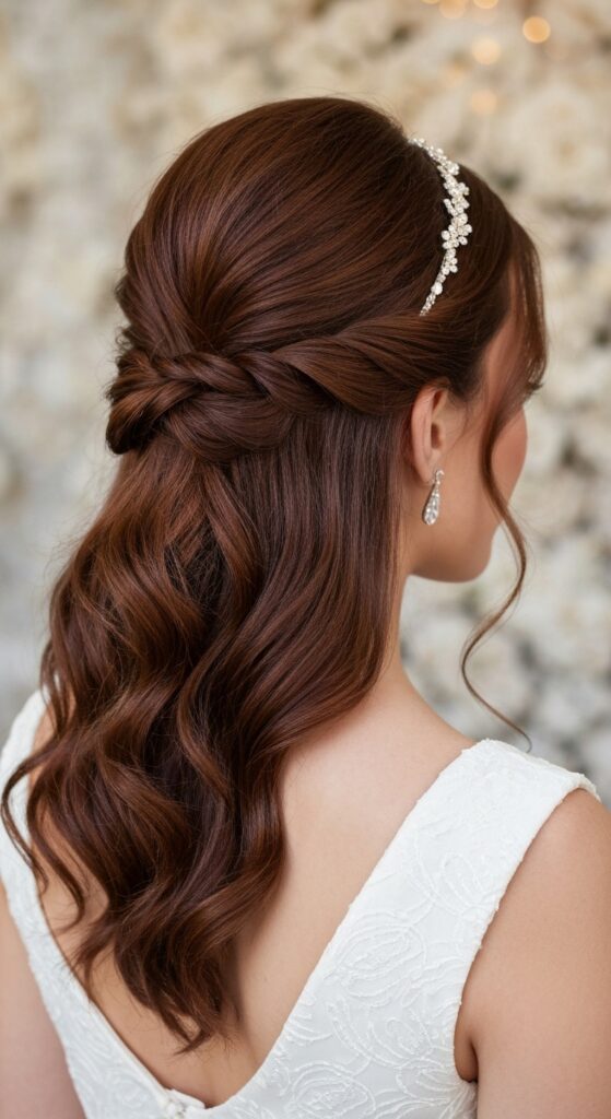 Half-Up French Twist Hybrid