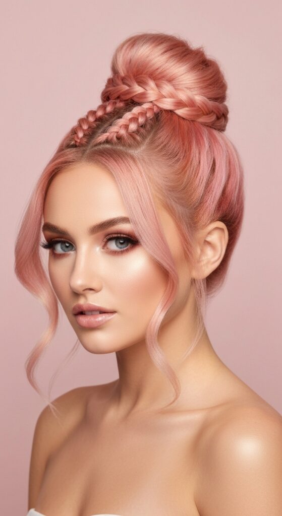 Half-Up Space Buns (Micro)