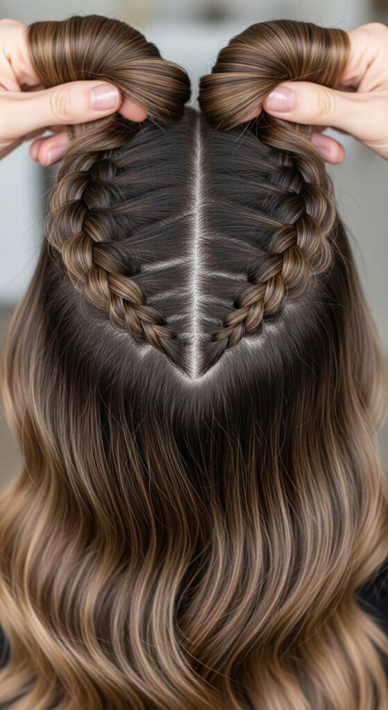 Rope Braid Half-Up